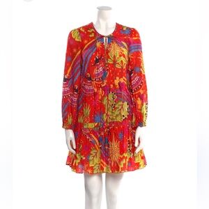 Farm Rio Red Magic Forest Mini Dress